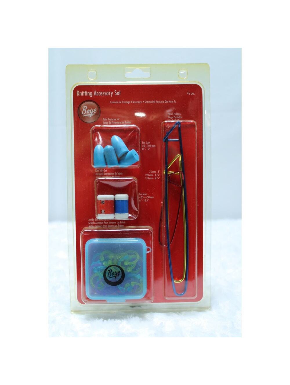 Boye Knitting Accessory Set New